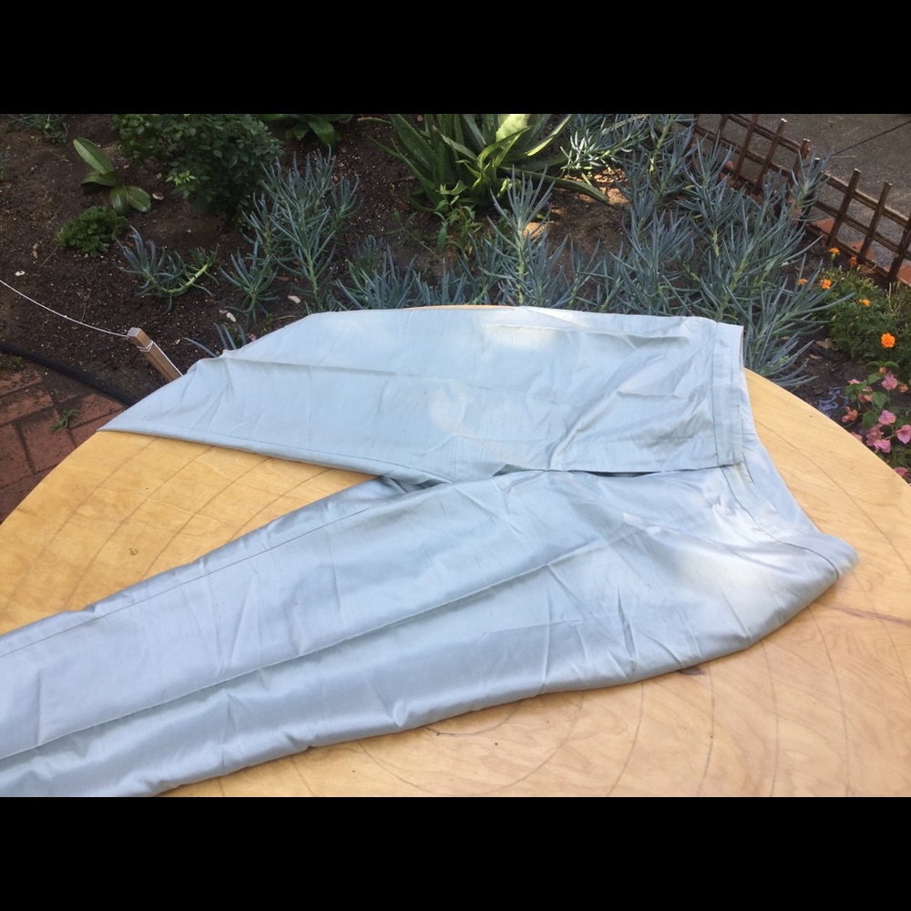 Silk pants